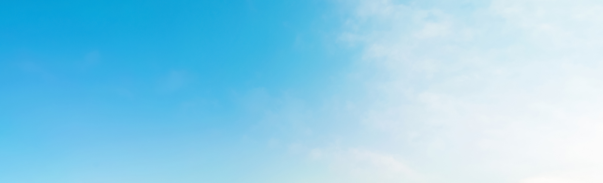 Summer blue sky banner backgound